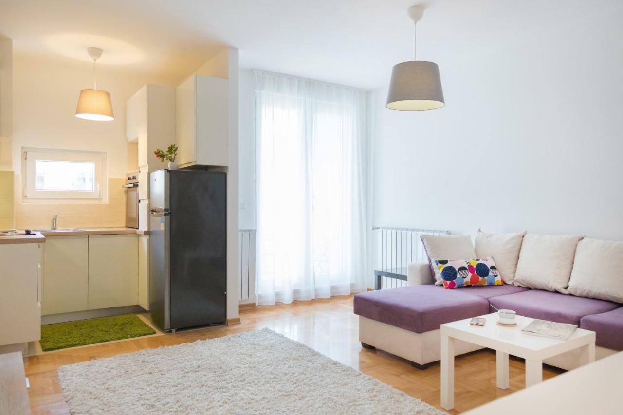 Cute And Sunny Studio In Zagreb With Balcony & Free Parking Eksteriør billede